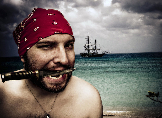 Arrrrrrr ! Talk like a pirate day ! by Kit via Flickr
