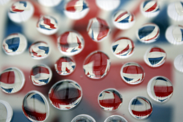 Union Jack Droplets by Paul Brennan via Flickr