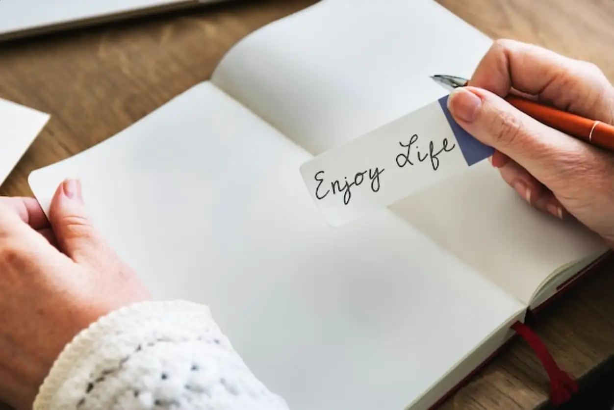 Enjoy Life Daily Planner Concept