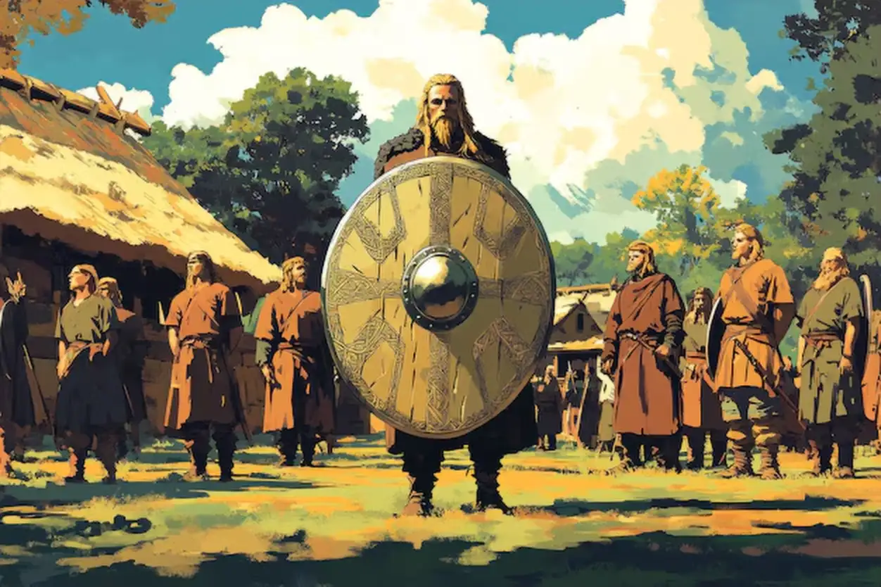 Mjolnir Thors Hammer Viking Village Norse Paganism Religion Spiritual Symbol