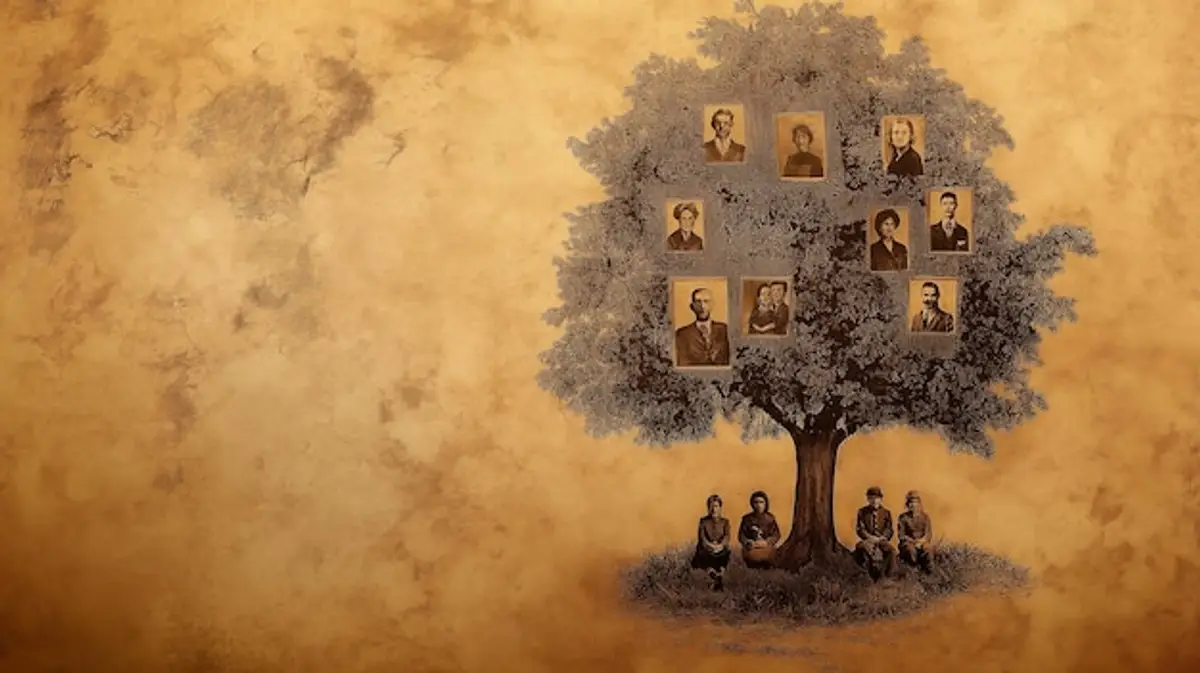 arbre généalogique famille aïeul ancien