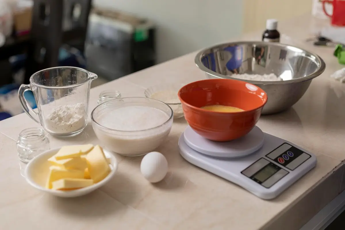 cuisine balance ingrédients décilitre