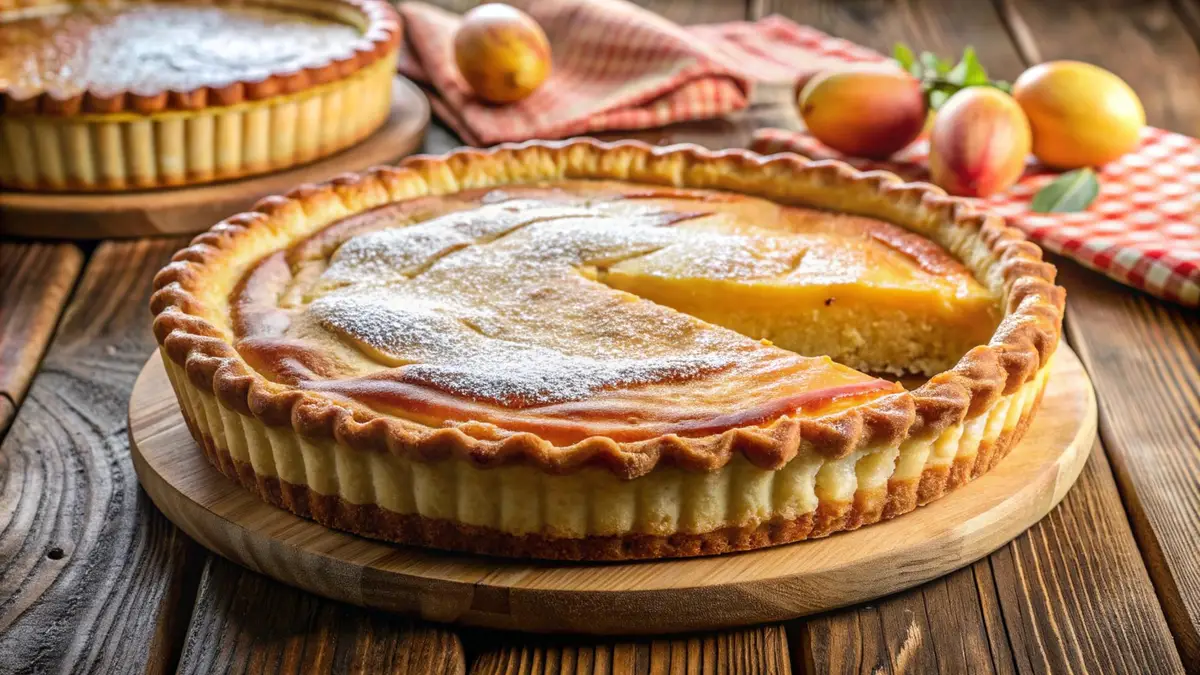 tarte pommes normande