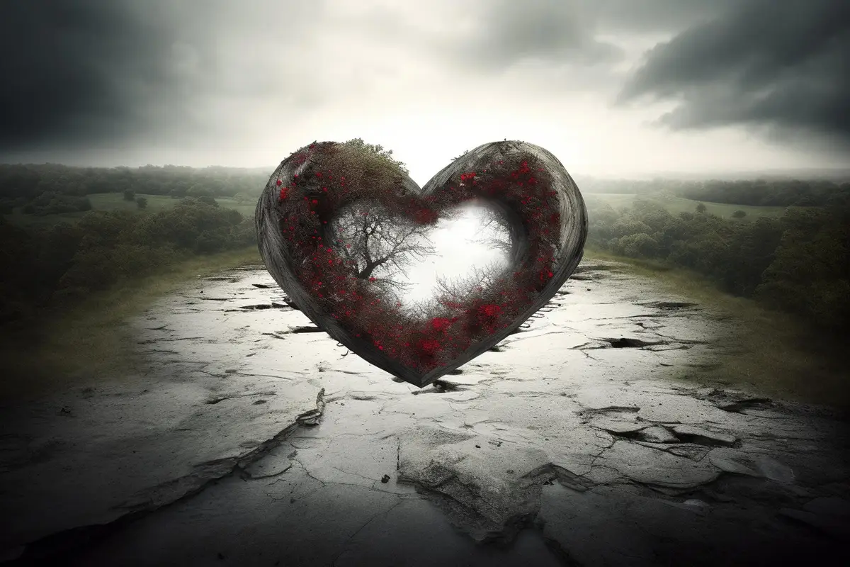 coeur brisé solitude