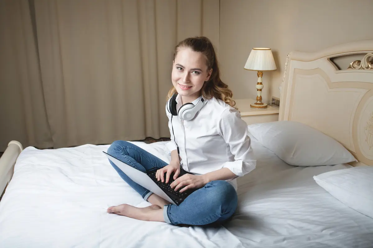 femme hospitalière repos