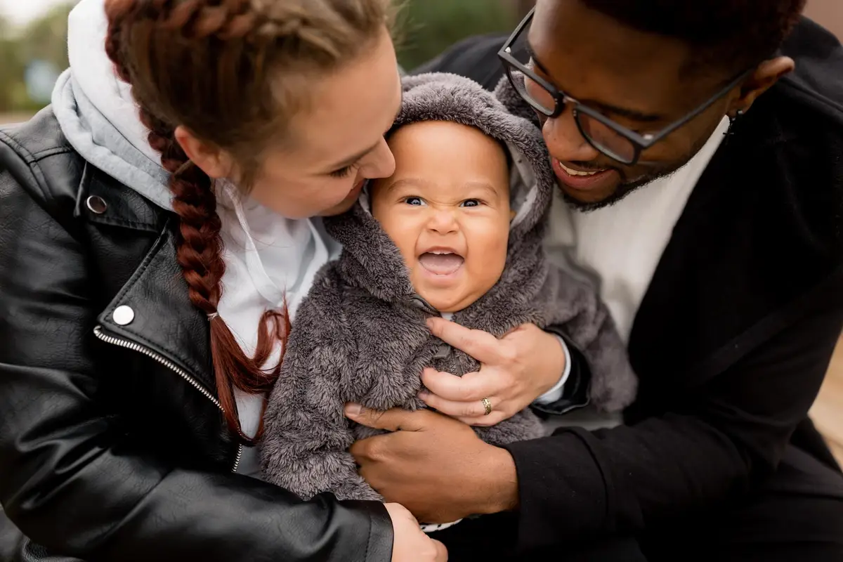 parents bébé garçon
