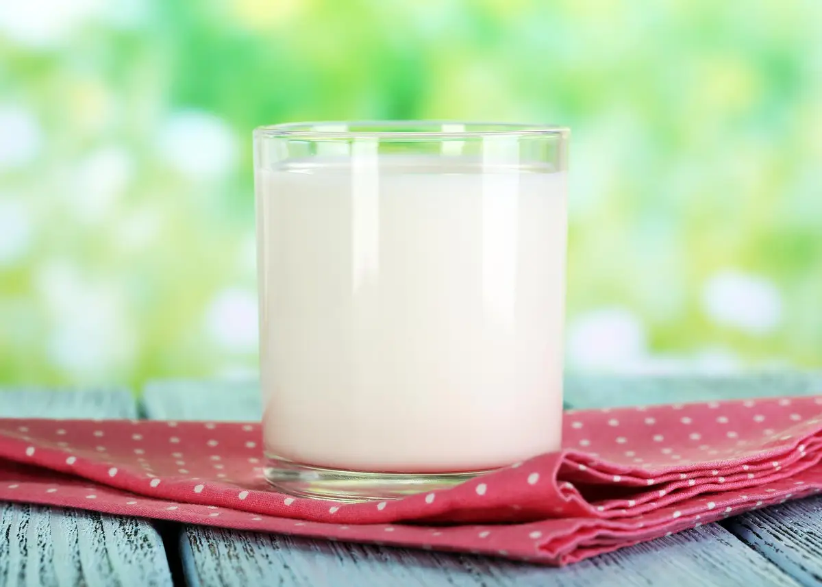 lait de poule verre