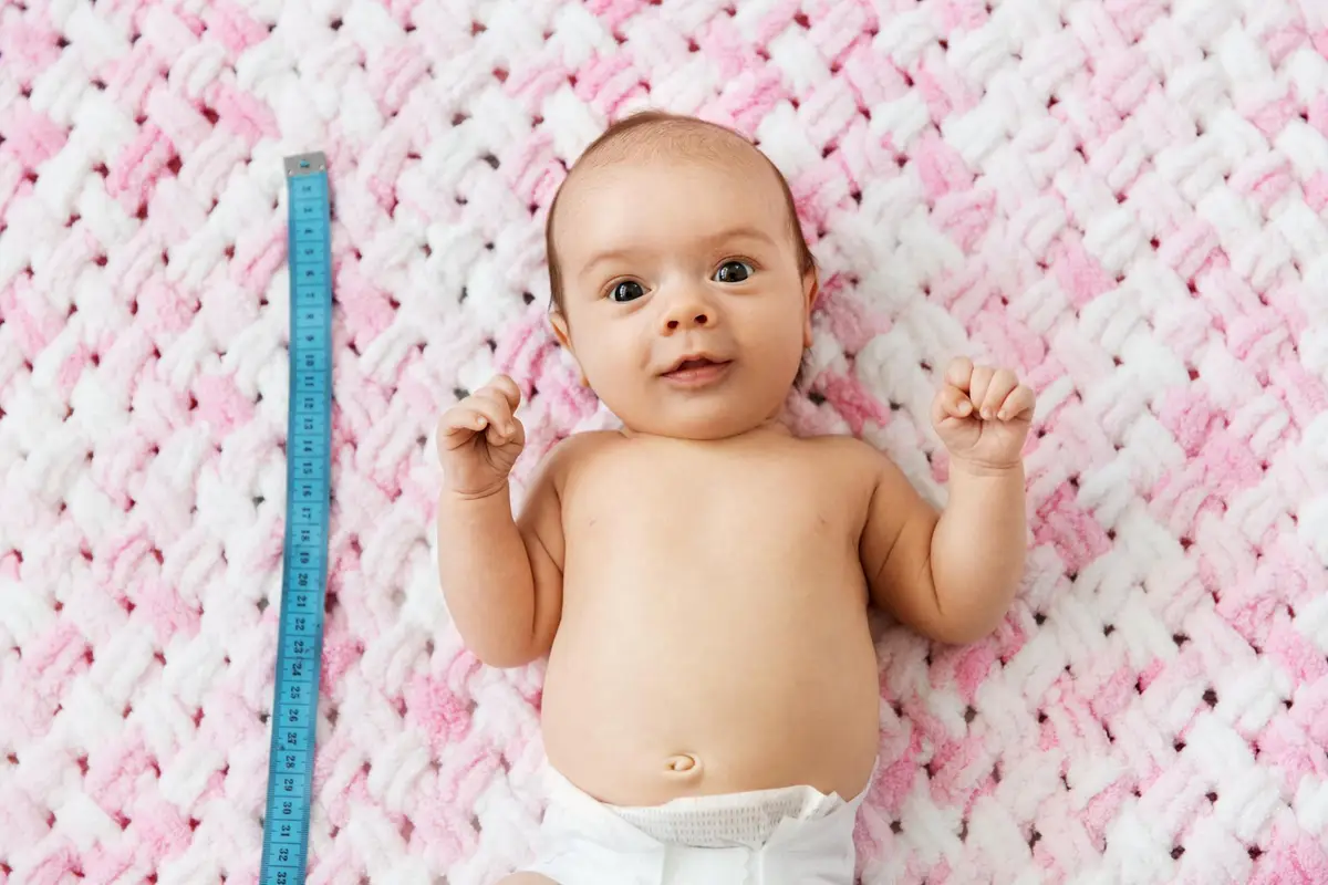 bébé 8 mois mesure